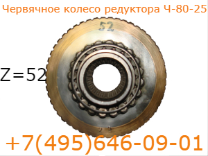 Червячное колесо редуктора Ч-80-25 Шестерня редуктора Ч-80-25